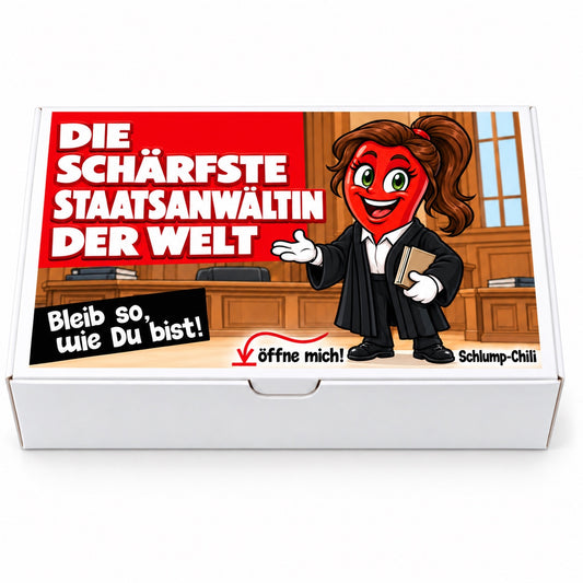 Die schärfste Staatsanwältin der Welt – Vorderansicht