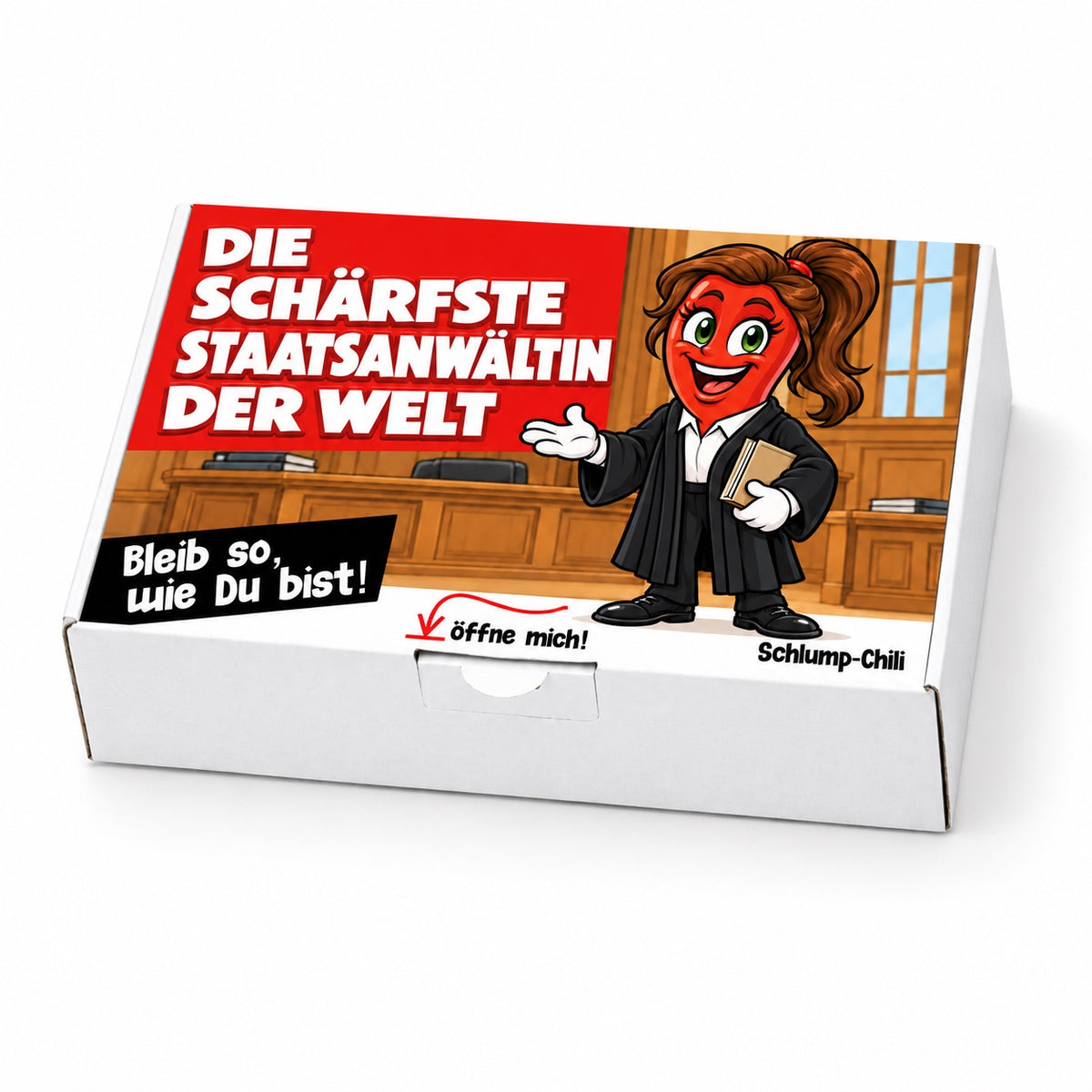 Die schärfste Staatsanwältin der Welt – Schrägansicht