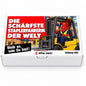 Die schärfste Staplerfahrerin der Welt – Geschenkbox Vorderansicht