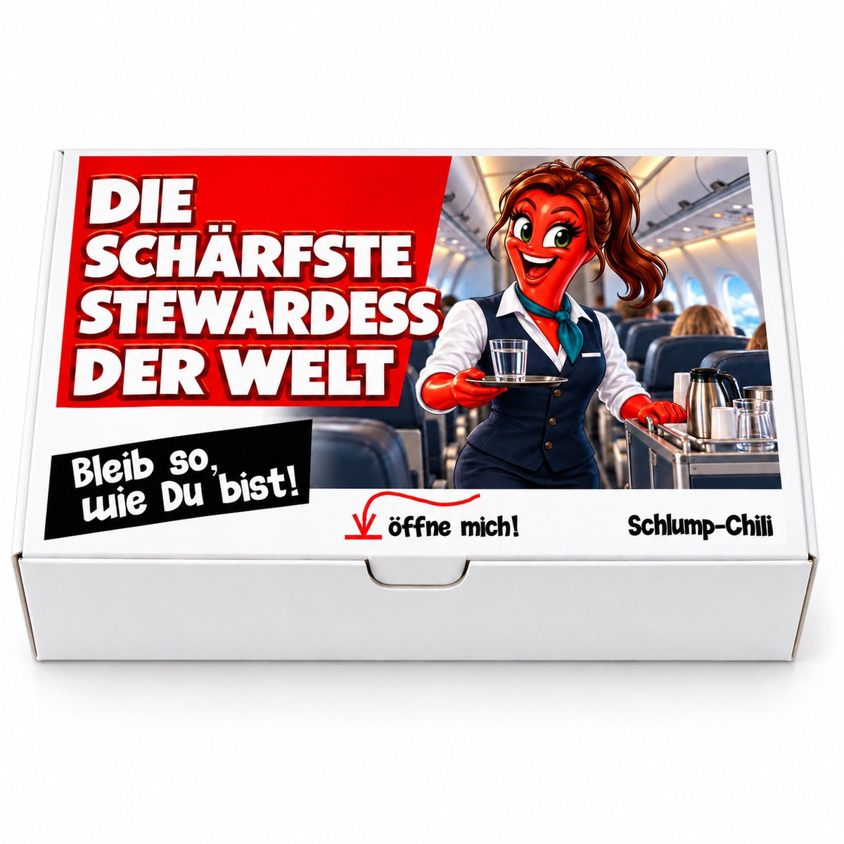 Die schärfste Stewardess der Welt - Ein witziges Geschenk!