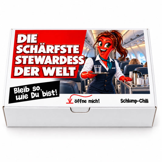 Die schärfste Stewardess der Welt - Ein witziges Geschenk!