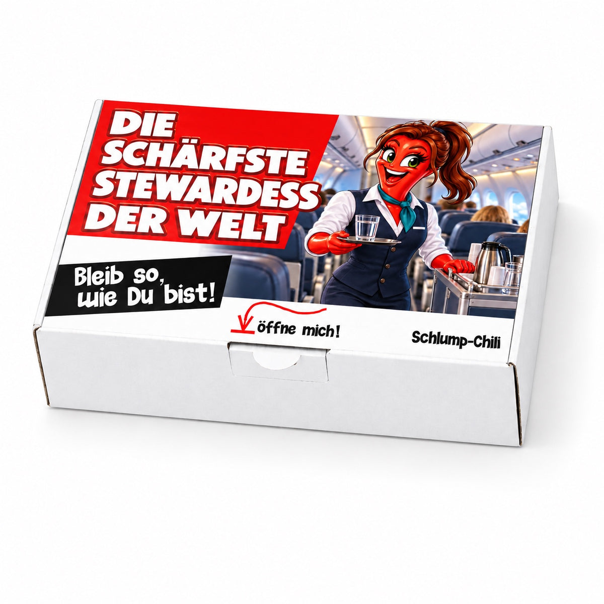 Die schärfste Stewardess der Welt - Ein witziges Geschenk!