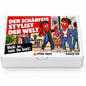 Der schärfste Stylist der Welt – Geschenkbox Vorderansicht