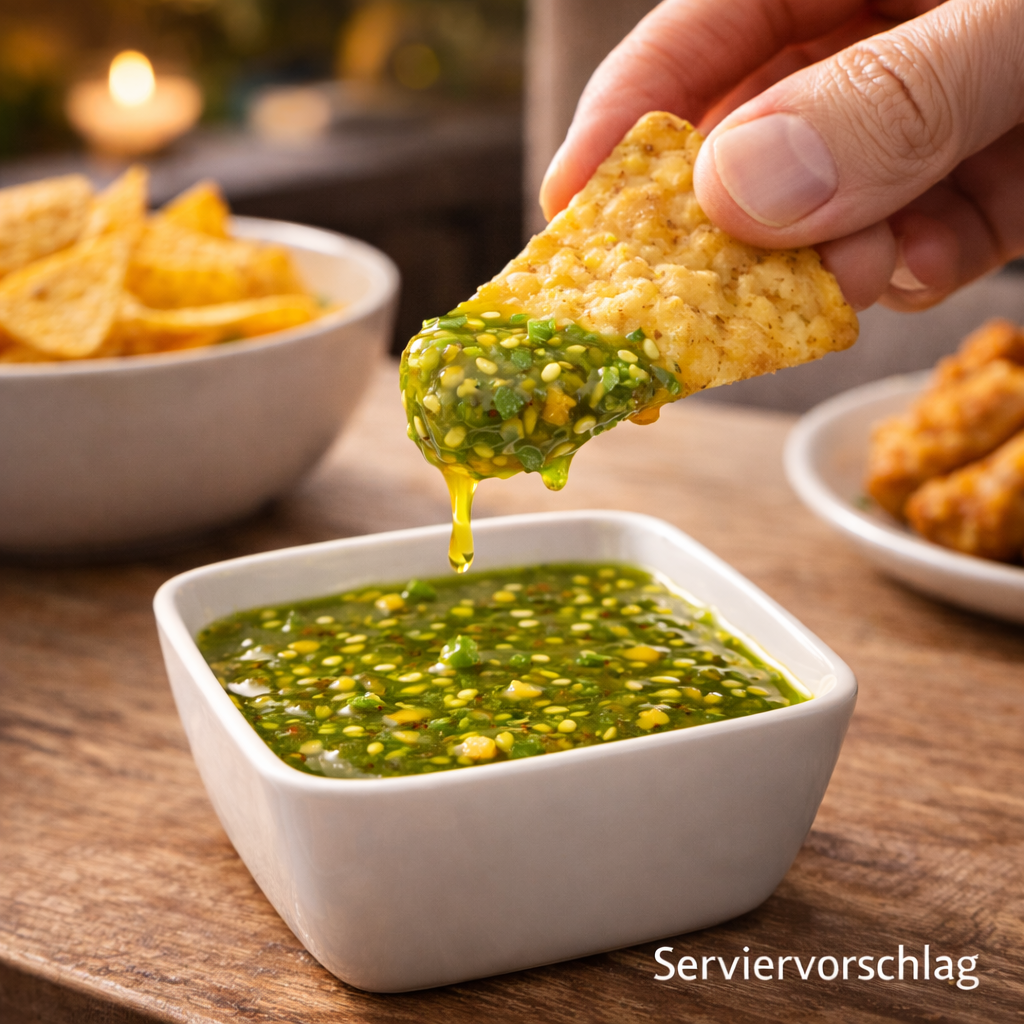 Sweet Chili Dip grün