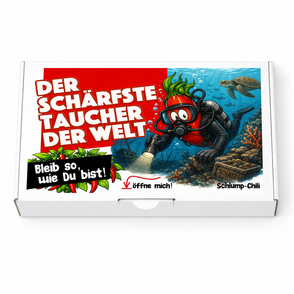 Der schärfste Taucher der Welt - Ein witziges Geschenk Set