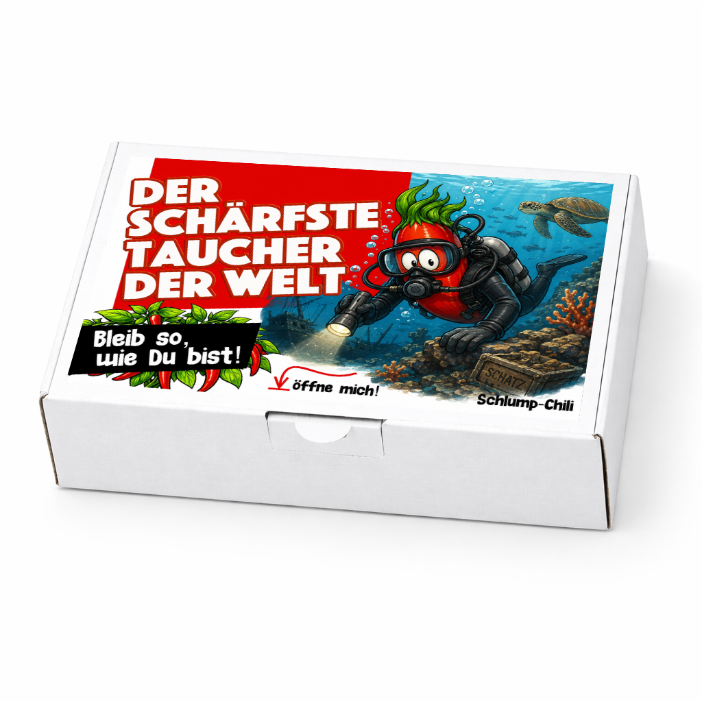 Der schärfste Taucher der Welt - Ein witziges Geschenk Set
