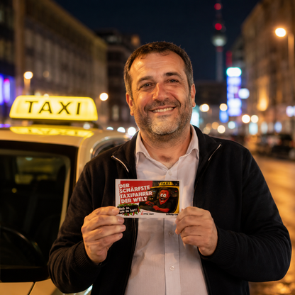 Der schärfste Taxifahrer der Welt - Ein witziges Geschenk Set