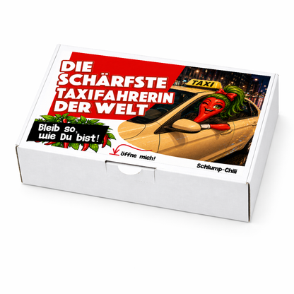 Die schärfste Taxifahrerin der Welt - Ein witziges Geschenk Set