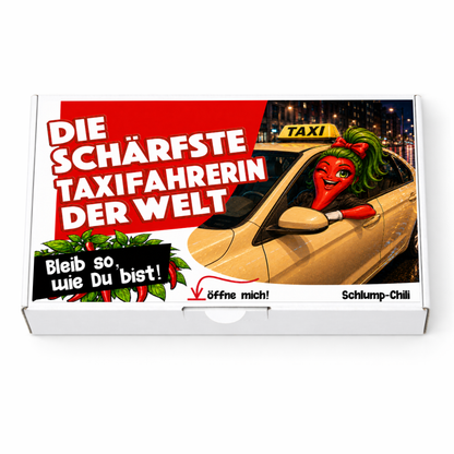 Die schärfste Taxifahrerin der Welt - Ein witziges Geschenk Set