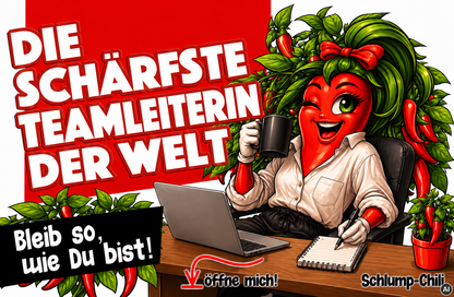 Die schärfste Teamleiterin der Welt – Geschenkidee (AI)