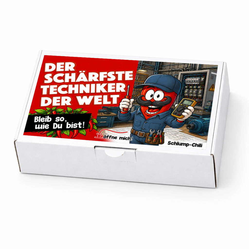 Der schärfste Techniker der Welt - Ein witziges Geschenk!