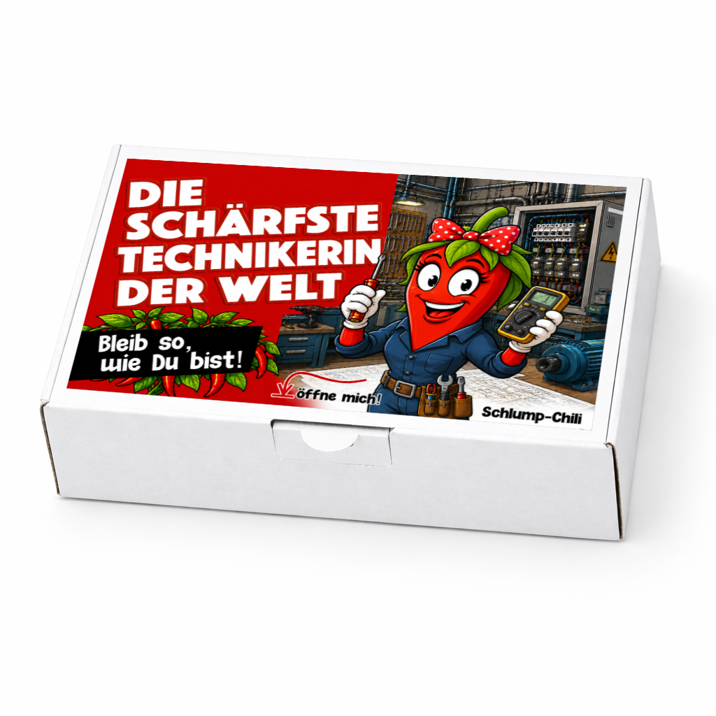 Die schärfste Technikerin der Welt - Ein witziges Geschenk!
