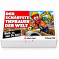 Der schärfste Tiefbauer der Welt – Geschenkbox Vorderansicht