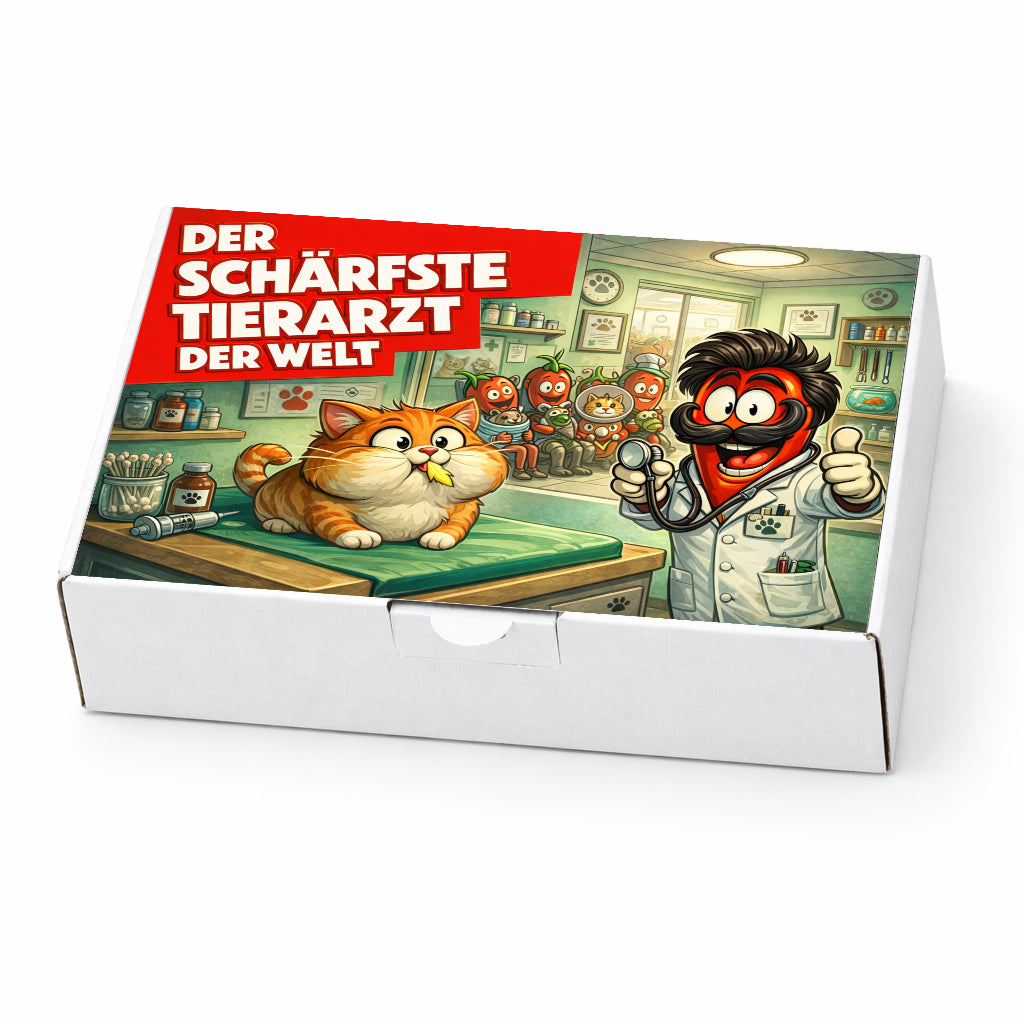 Der schärfste Tierarzt der Welt - Ein witziges Geschenk für Veterinäre!