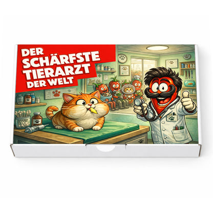 Der schärfste Tierarzt der Welt - Ein witziges Geschenk für Veterinäre!