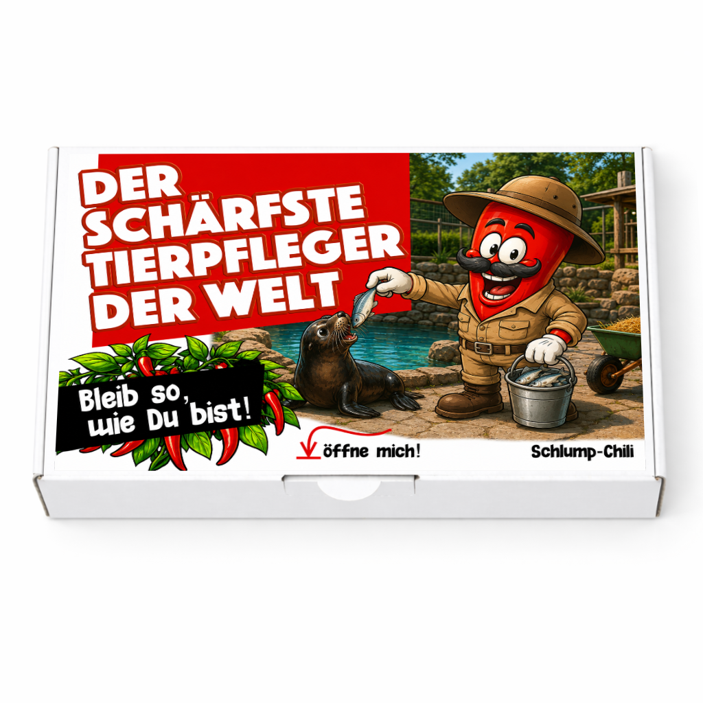 Der schärfste Tierpfleger der Welt - Ein witziges Geschenk Set