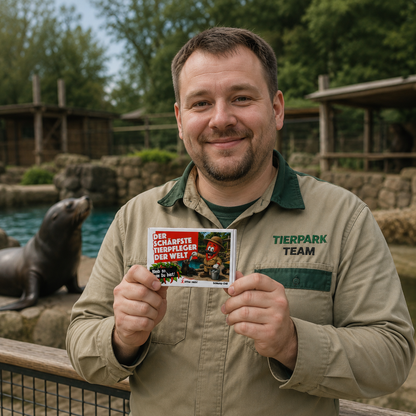 Der schärfste Tierpfleger der Welt - Ein witziges Geschenk Set