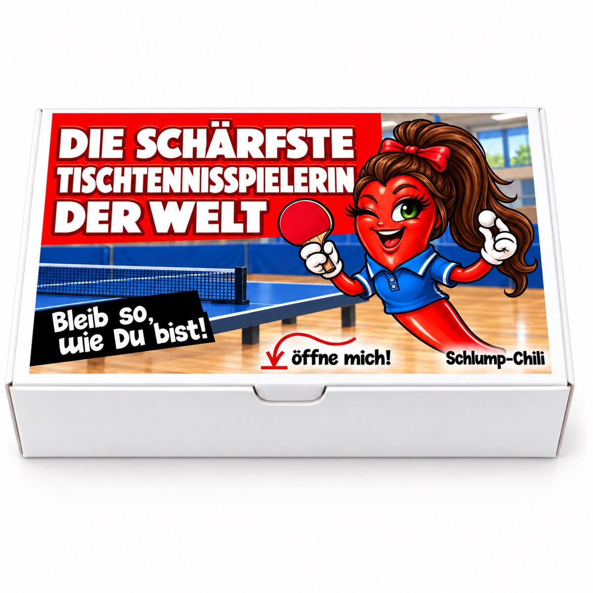 Die schärfste Tischtennisspielerin der Welt - Ein witziges Geschenk!