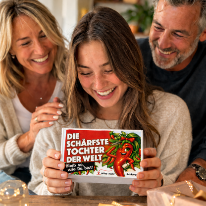 Die schärfste Tochter der Welt - Ein witziges Geschenk!