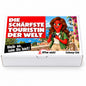 Die schärfste Touristin der Welt – Geschenkbox Vorderansicht