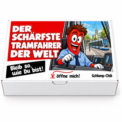 Der schärfste Tramfahrer der Welt - Ein witziges Geschenk!