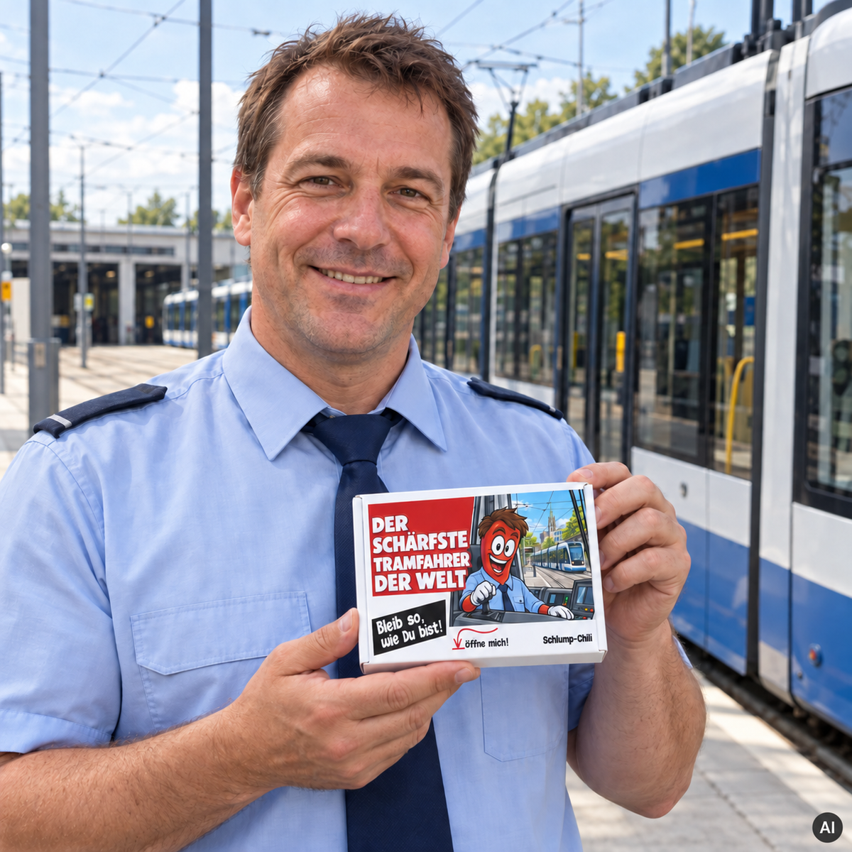 Der schärfste Tramfahrer der Welt - Ein witziges Geschenk!