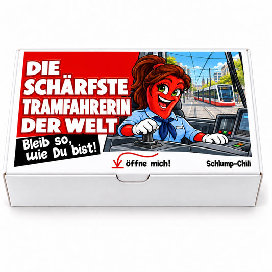 Die schärfste Tramfahrerin der Welt - Ein witziges Geschenk!