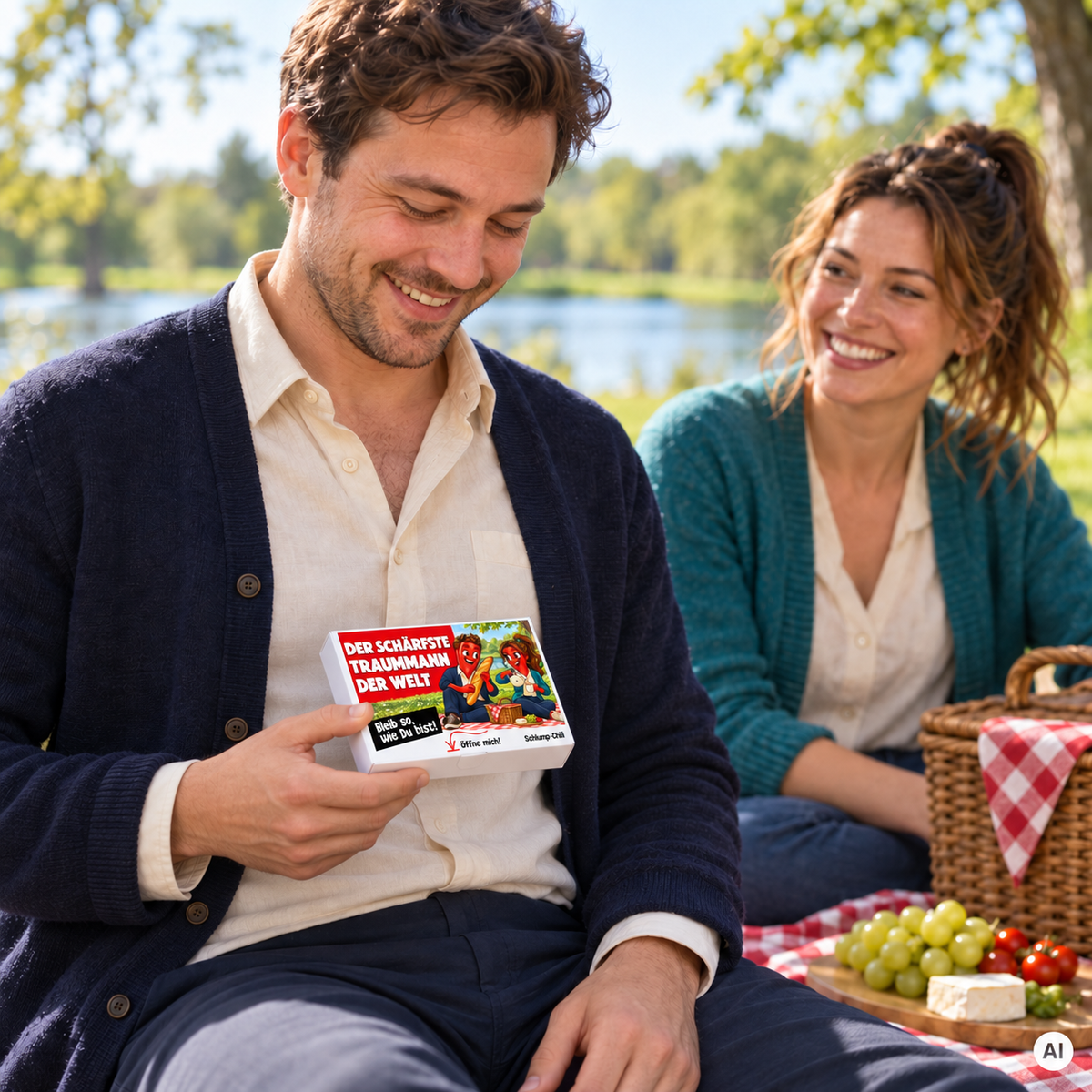 Der schärfste Traummann der Welt – Geschenkidee (AI)