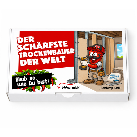 Der schärfste Trockenbauer der Welt - Ein witziges Geschenk für Handwerker