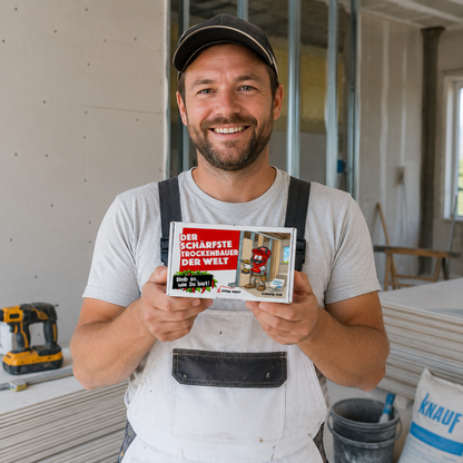 Der schärfste Trockenbauer der Welt - Ein witziges Geschenk für Handwerker