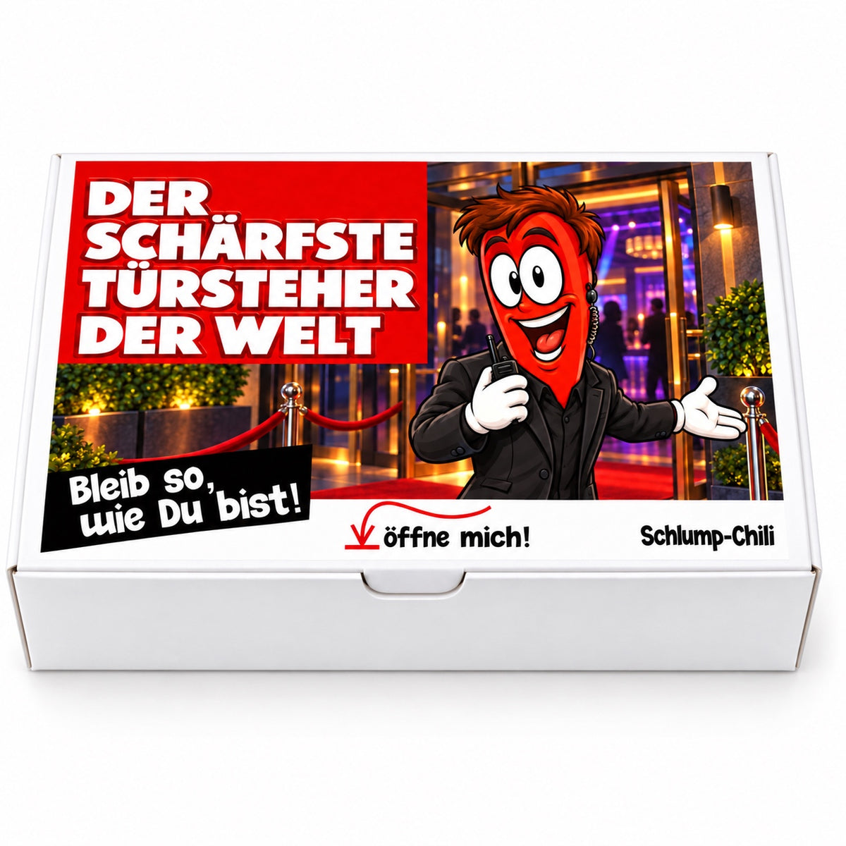 Der schärfste Türsteher der Welt - Ein witziges Geschenk!