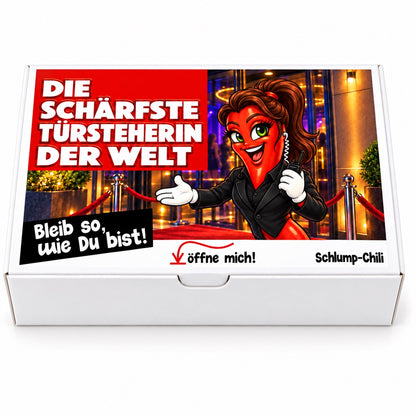 Die schärfste Türsteherin der Welt - Ein witziges Geschenk!