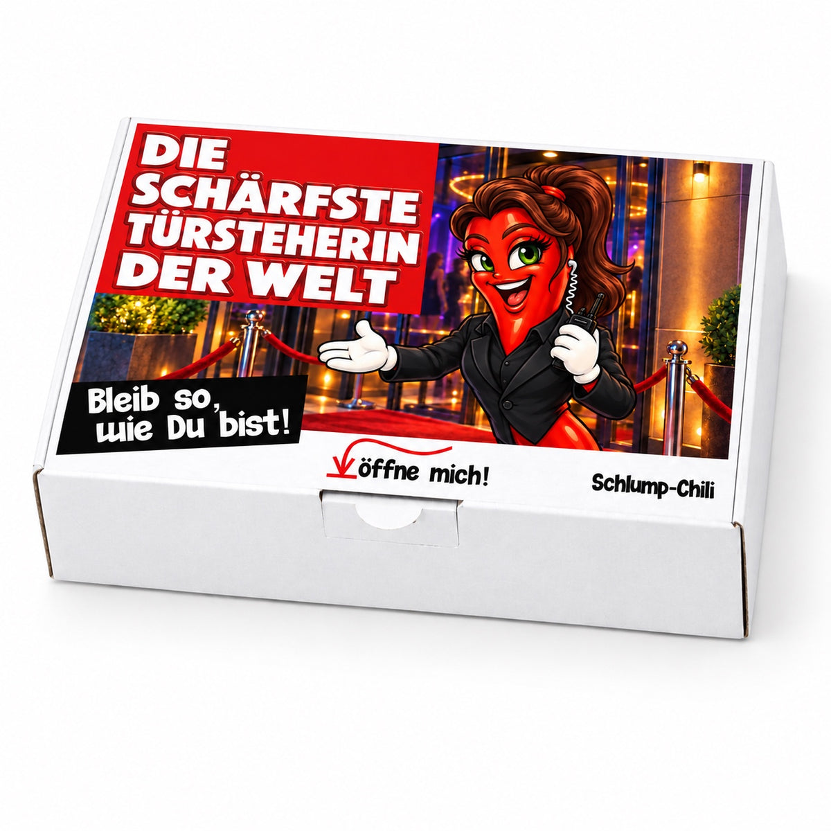 Die schärfste Türsteherin der Welt - Ein witziges Geschenk!