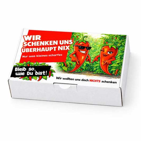 Wir schenken uns ÜBERHAUPT NIX - Ein witziges Präsent