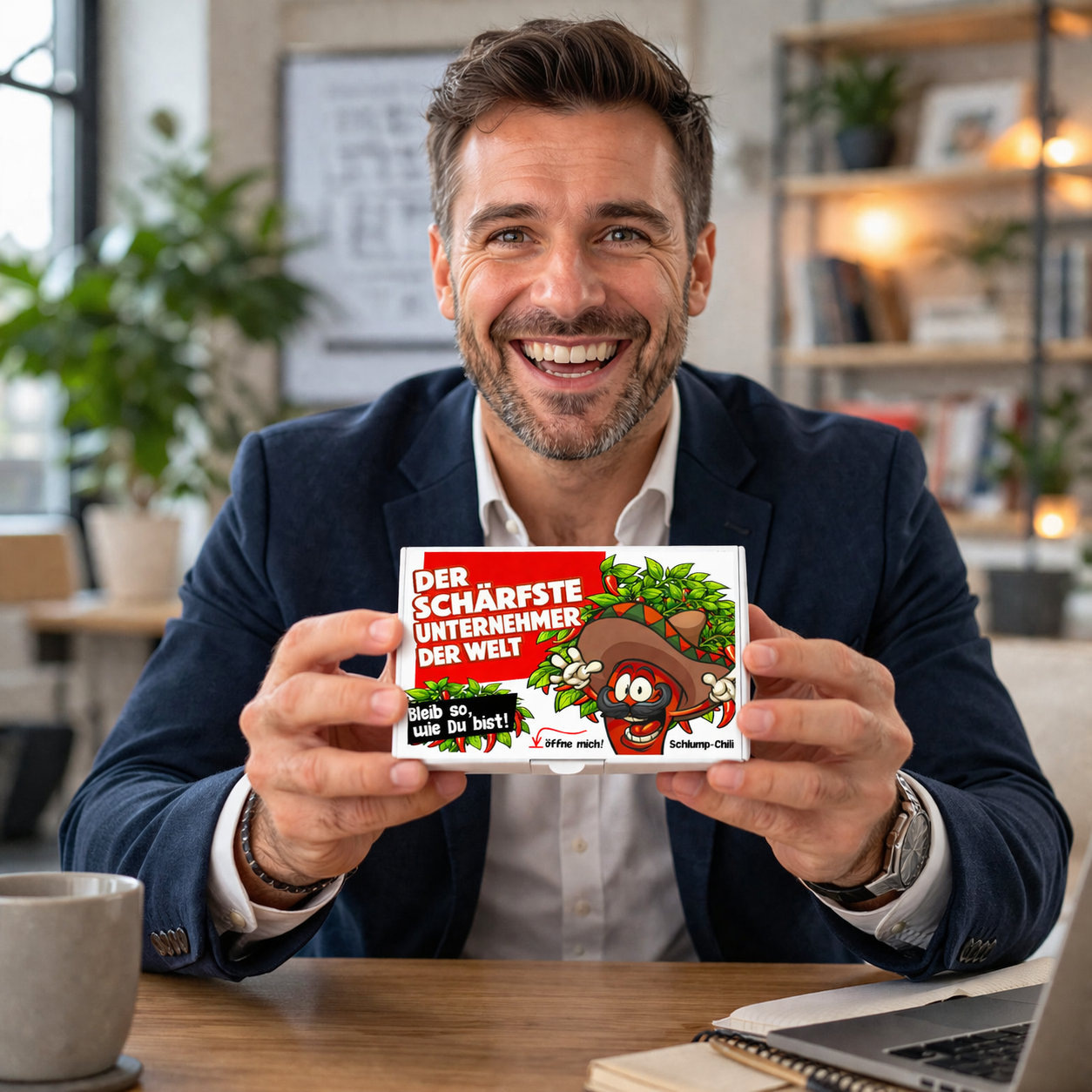 Der schärfste Unternehmer der Welt - Ein witziges Geschenk für den Chef!