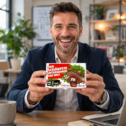 Der schärfste Unternehmer der Welt - Ein witziges Geschenk für den Chef!