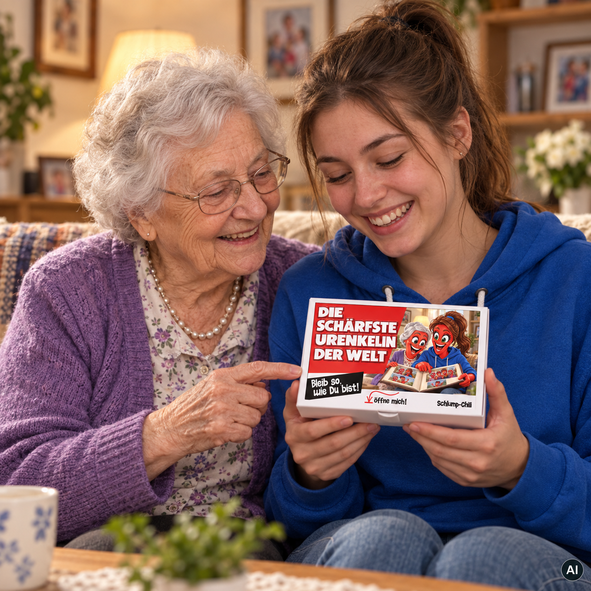 Die schärfste Urenkelin der Welt - Ein witziges Geschenk!