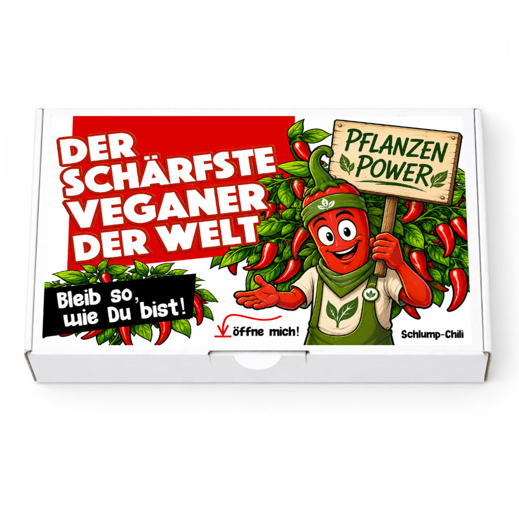 Der schärfste Veganer der Welt - Ein witziges Geschenk!
