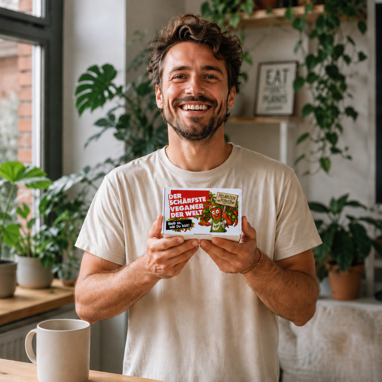 Der schärfste Veganer der Welt - Ein witziges Geschenk!