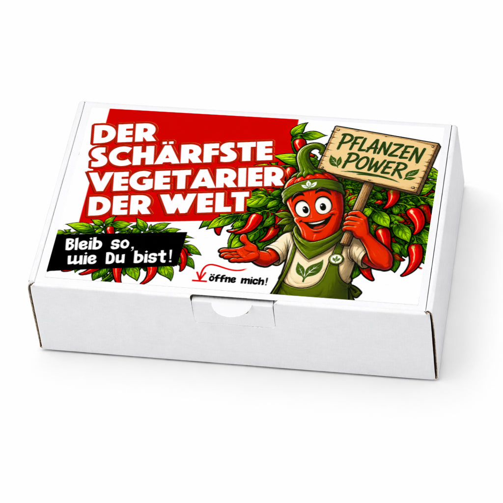 Der schärfste Vegetarier der Welt - Ein witziges Geschenk!