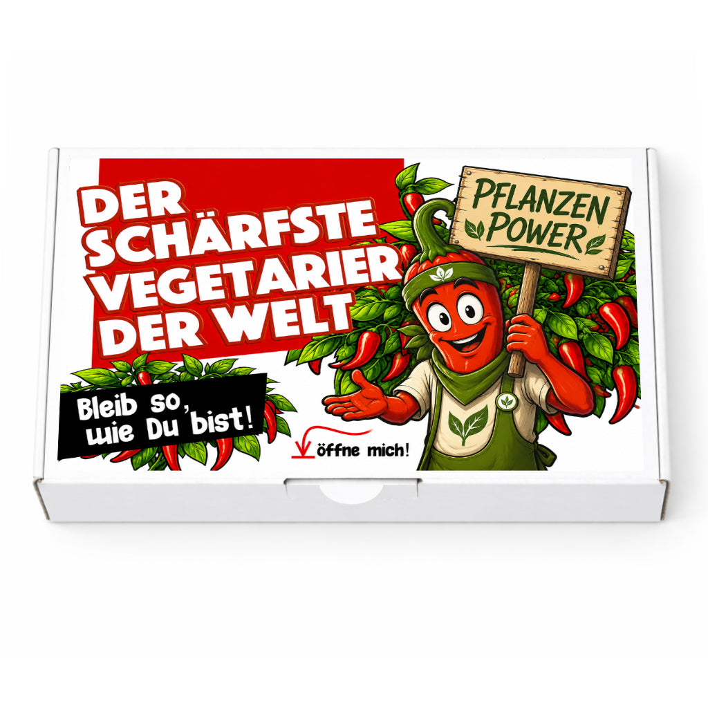 Der schärfste Vegetarier der Welt - Ein witziges Geschenk!
