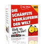 Lustiges Präsent für die Verkäuferin im Handel
