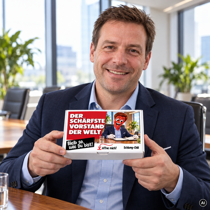 Der schärfste Vorstand der Welt – Geschenkidee (AI)