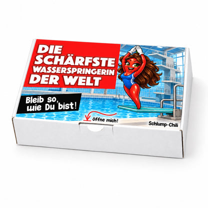 Die schärfste Wasserspringerin der Welt - Ein witziges Geschenk!