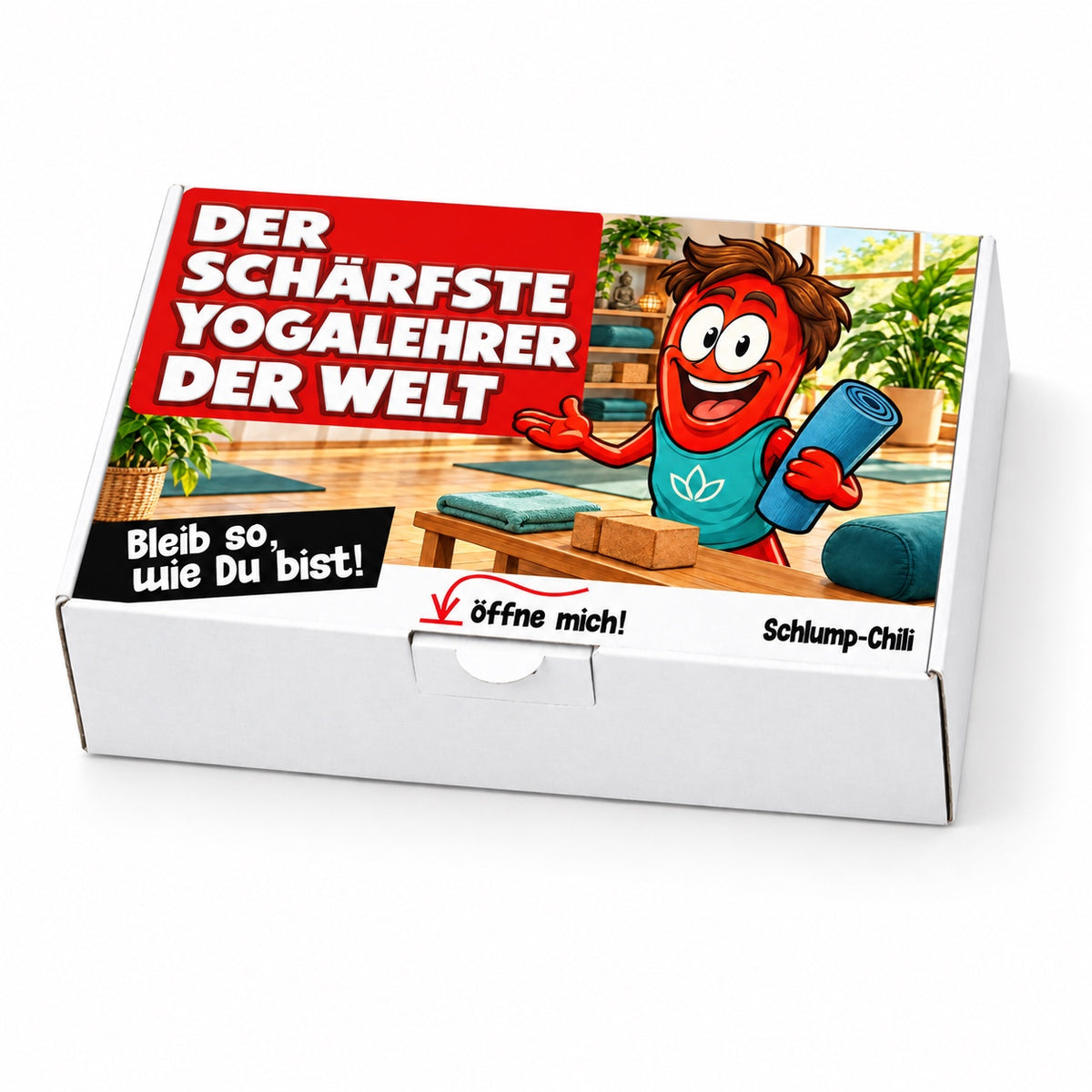 Der schärfste Yogalehrer der Welt - Ein witziges Geschenk!