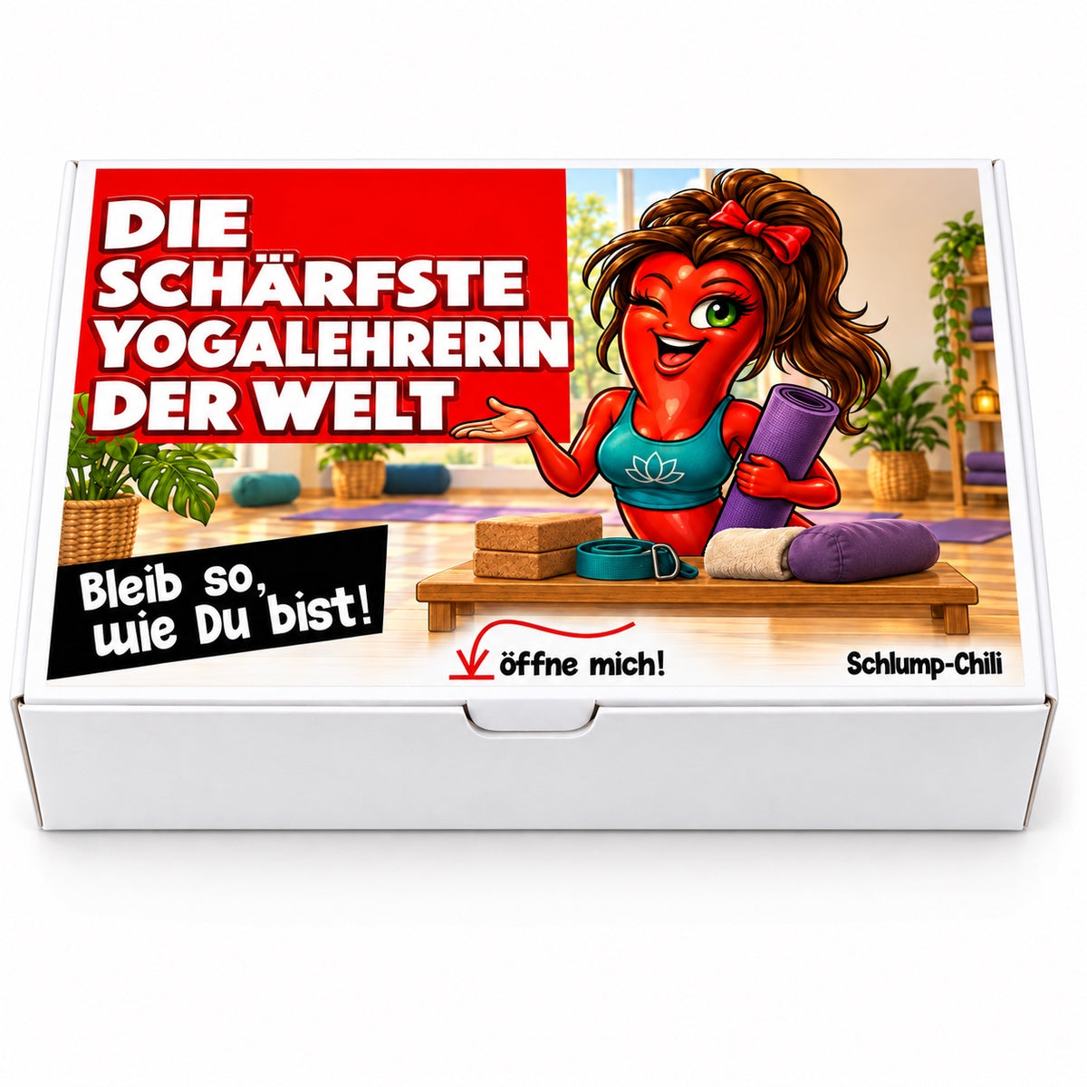 Die schärfste Yogalehrerin der Welt - Ein witziges Geschenk!