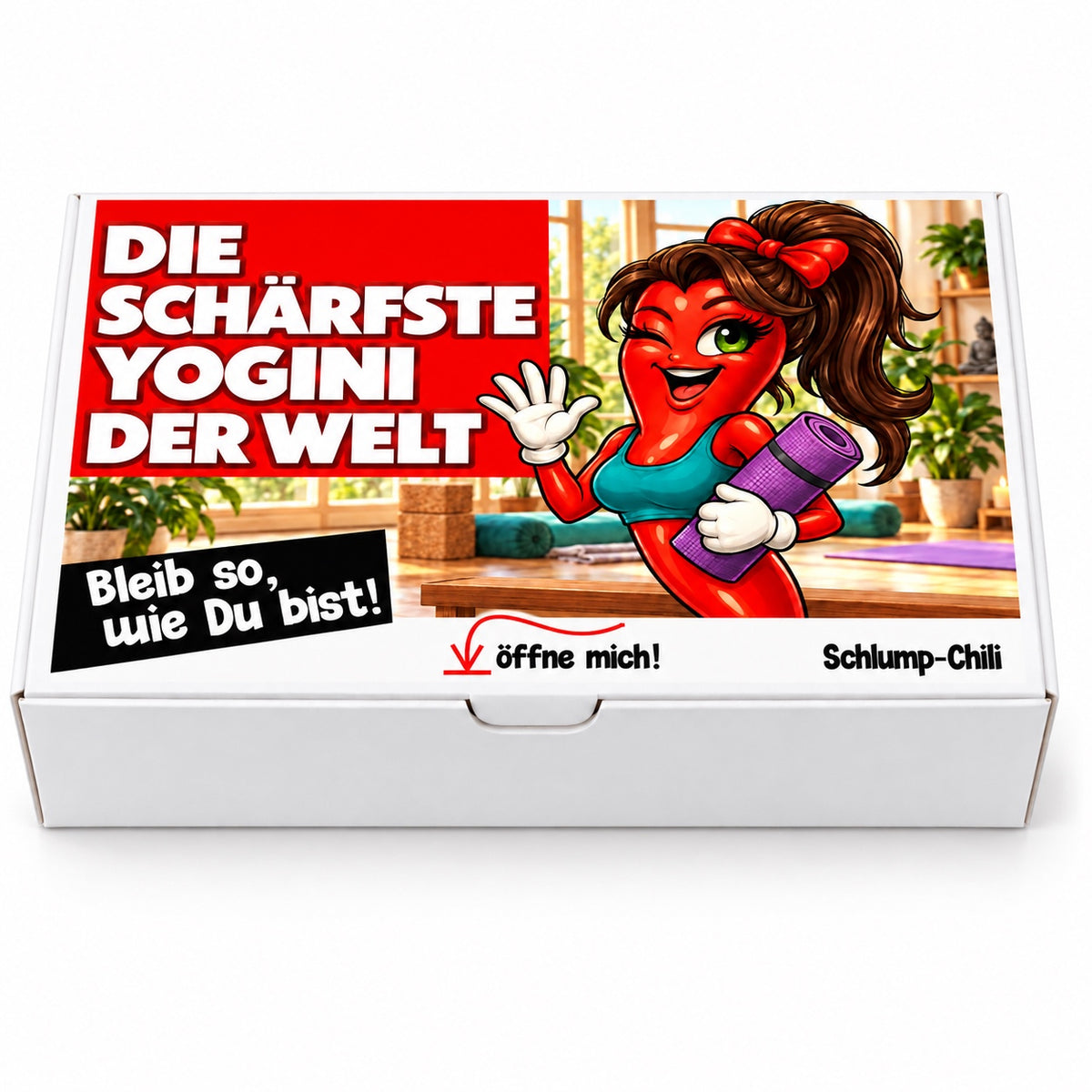 Die schärfste Yogini der Welt - Ein witziges Geschenk!