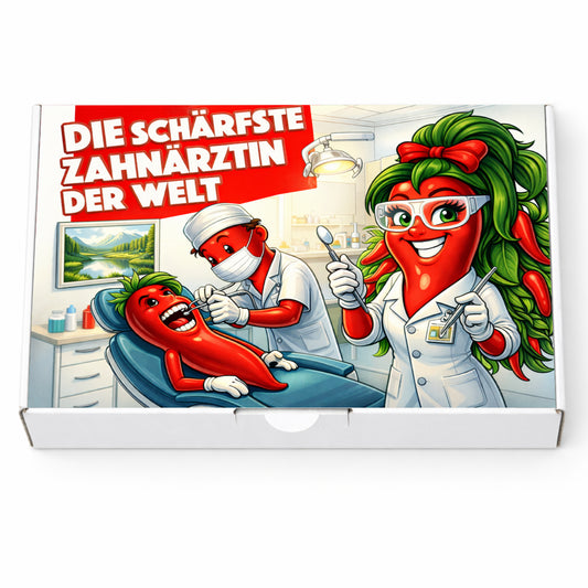 Die schärfste Zahnärztin der Welt - Ein witziges Geschenk!