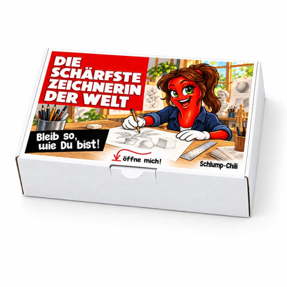 Die schärfste Zeichnerin der Welt - Ein witziges Geschenk!