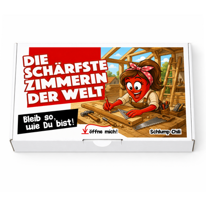 Die schärfste Zimmerin der Welt - Ein witziges Geschenk für weibliche Zimmerer